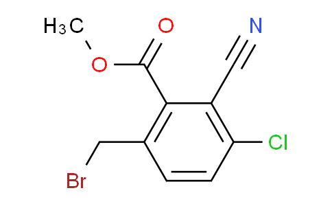 AS33911 | Methyl 6-bromomethyl-3-chloro-2-cyanobenzoate