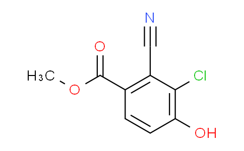 AS33918 | Methyl 3-chloro-2-cyano-4-hydroxybenzoate
