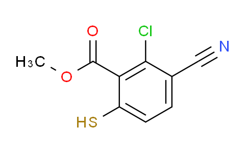 AS33919 | Methyl 2-chloro-3-cyano-6-mercaptobenzoate