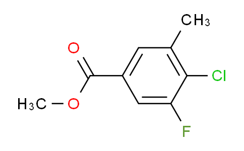 AS33923 | Methyl 4-chloro-3-fluoro-5-methylbenzoate