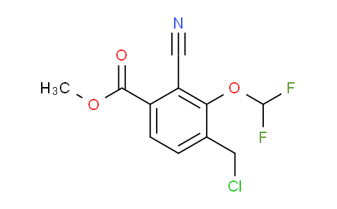 AS33925 | Methyl 4-chloromethyl-2-cyano-3-(difluoromethoxy)benzoate