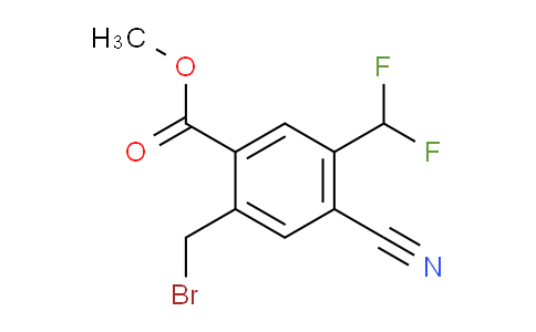 AS33926 | Methyl 2-bromomethyl-4-cyano-5-(difluoromethyl)benzoate