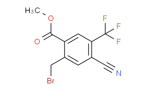 AS33934 | Methyl 2-bromomethyl-4-cyano-5-(trifluoromethyl)benzoate