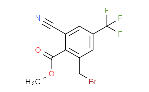 AS33936 | Methyl 2-bromomethyl-6-cyano-4-(trifluoromethyl)benzoate
