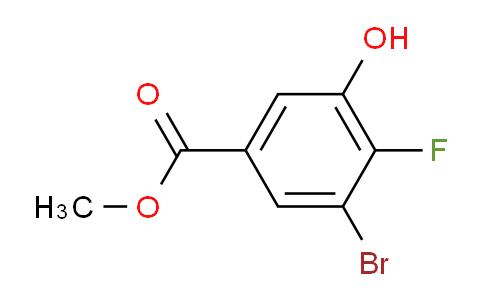 AS33953 | Methyl 3-bromo-4-fluoro-5-hydroxybenzoate