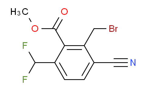 AS33962 | Methyl 2-bromomethyl-3-cyano-6-(difluoromethyl)benzoate