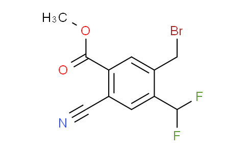 AS33972 | Methyl 5-bromomethyl-2-cyano-4-(difluoromethyl)benzoate