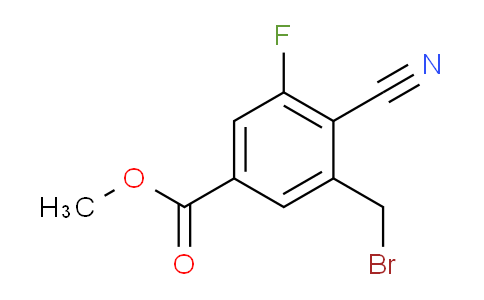 AS33978 | Methyl 3-bromomethyl-4-cyano-5-fluorobenzoate