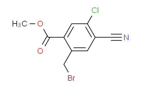 AS33980 | Methyl 2-bromomethyl-5-chloro-4-cyanobenzoate