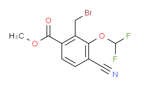AS33983 | Methyl 2-bromomethyl-4-cyano-3-(difluoromethoxy)benzoate
