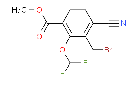AS33985 | Methyl 3-bromomethyl-4-cyano-2-(difluoromethoxy)benzoate
