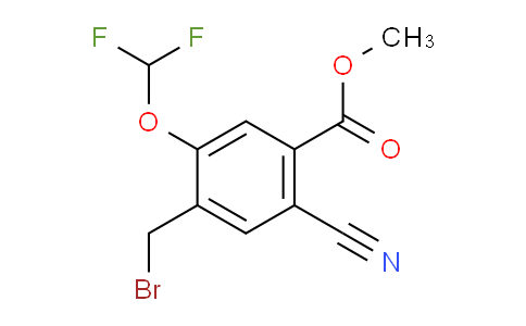 AS33986 | Methyl 4-bromomethyl-2-cyano-5-(difluoromethoxy)benzoate