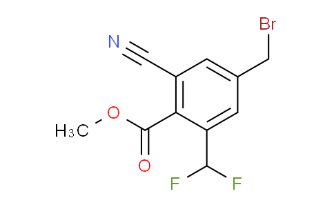 AS33992 | Methyl 4-bromomethyl-2-cyano-6-(difluoromethyl)benzoate