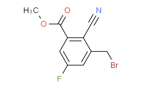 AS33998 | Methyl 3-bromomethyl-2-cyano-5-fluorobenzoate