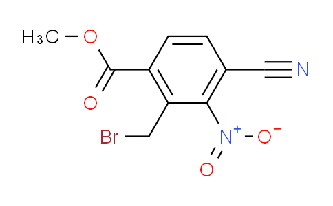 AS34005 | Methyl 2-bromomethyl-4-cyano-3-nitrobenzoate