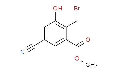 AS34007 | Methyl 2-bromomethyl-5-cyano-3-hydroxybenzoate