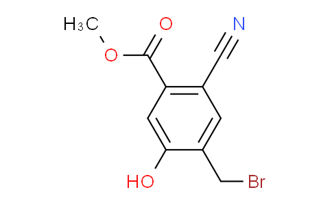 AS34012 | Methyl 4-bromomethyl-2-cyano-5-hydroxybenzoate