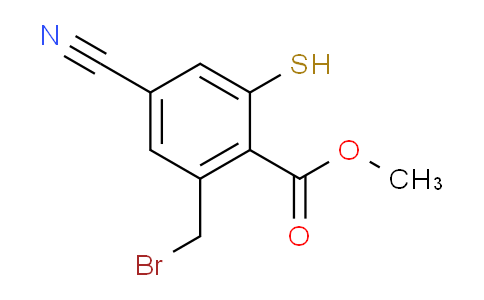AS34016 | Methyl 2-bromomethyl-4-cyano-6-mercaptobenzoate