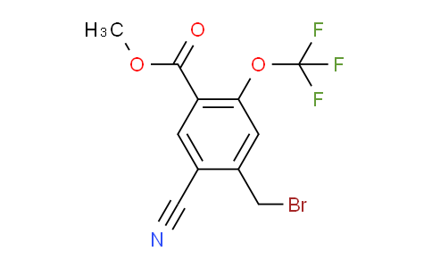 AS34019 | Methyl 4-bromomethyl-5-cyano-2-(trifluoromethoxy)benzoate