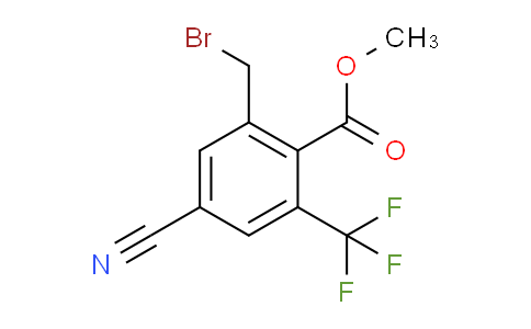 AS34021 | Methyl 2-bromomethyl-4-cyano-6-(trifluoromethyl)benzoate