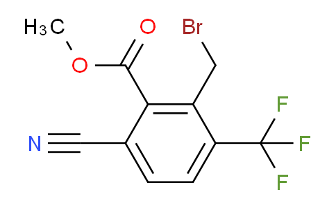 AS34023 | Methyl 2-bromomethyl-6-cyano-3-(trifluoromethyl)benzoate