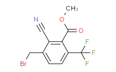 AS34024 | Methyl 3-bromomethyl-2-cyano-6-(trifluoromethyl)benzoate