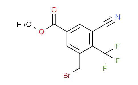 AS34026 | Methyl 3-bromomethyl-5-cyano-4-(trifluoromethyl)benzoate