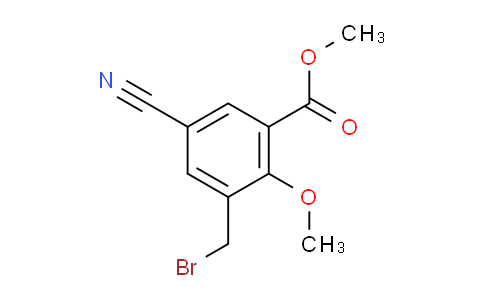 AS34027 | Methyl 3-bromomethyl-5-cyano-2-methoxybenzoate