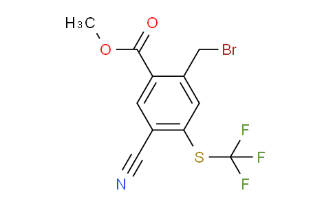 AS34032 | Methyl 2-bromomethyl-5-cyano-4-(trifluoromethylthio)benzoate