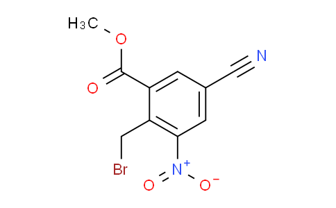 AS34043 | Methyl 2-bromomethyl-5-cyano-3-nitrobenzoate
