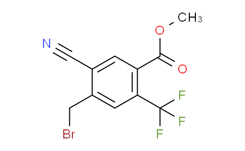 AS34049 | Methyl 4-bromomethyl-5-cyano-2-(trifluoromethyl)benzoate
