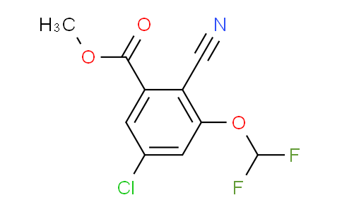 AS34056 | Methyl 5-chloro-2-cyano-3-(difluoromethoxy)benzoate