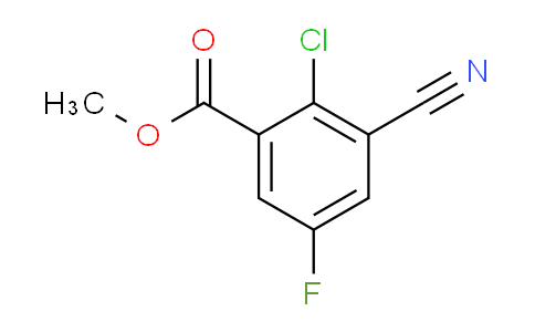 AS34059 | Methyl 2-chloro-3-cyano-5-fluorobenzoate