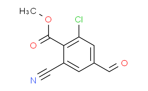 AS34069 | Methyl 2-chloro-6-cyano-4-formylbenzoate