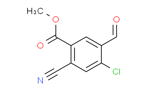 AS34072 | Methyl 4-chloro-2-cyano-5-formylbenzoate
