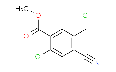 AS34075 | Methyl 2-chloro-5-chloromethyl-4-cyanobenzoate