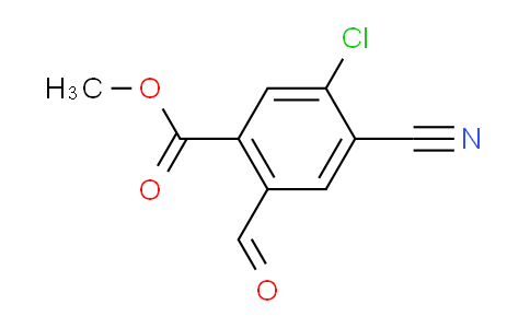 AS34076 | Methyl 5-chloro-4-cyano-2-formylbenzoate