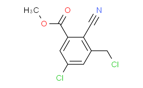 AS34080 | Methyl 5-chloro-3-chloromethyl-2-cyanobenzoate