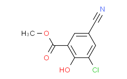 AS34082 | Methyl 3-chloro-5-cyano-2-hydroxybenzoate