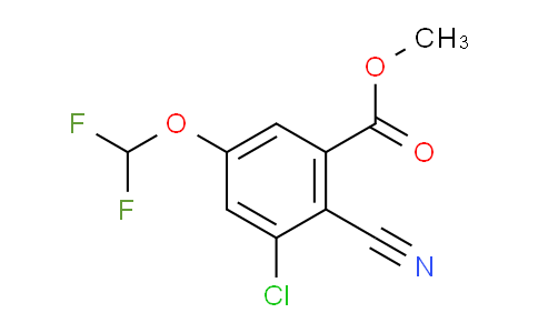 AS34086 | Methyl 3-chloro-2-cyano-5-(difluoromethoxy)benzoate