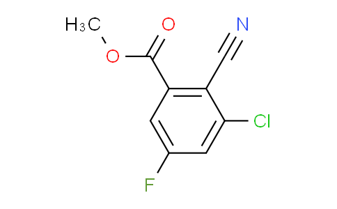 AS34095 | Methyl 3-chloro-2-cyano-5-fluorobenzoate
