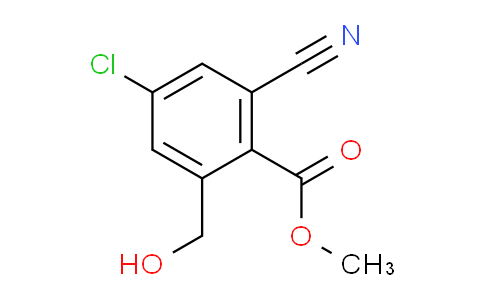 AS34100 | Methyl 4-chloro-2-cyano-6-(hydroxymethyl)benzoate