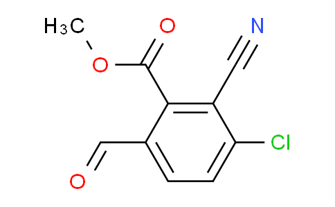 AS34101 | Methyl 3-chloro-2-cyano-6-formylbenzoate