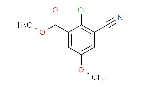 AS34114 | Methyl 2-chloro-3-cyano-5-methoxybenzoate
