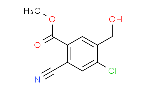 AS34116 | Methyl 4-chloro-2-cyano-5-(hydroxymethyl)benzoate