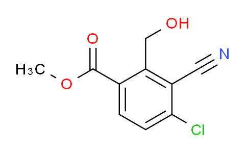 AS34117 | Methyl 4-chloro-3-cyano-2-(hydroxymethyl)benzoate