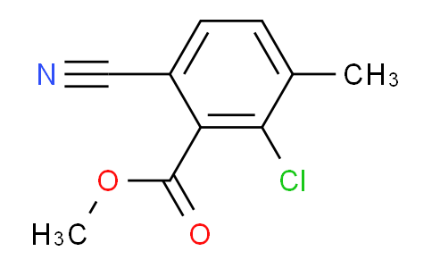 AS34124 | Methyl 2-chloro-6-cyano-3-methylbenzoate