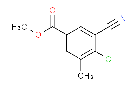 AS34126 | Methyl 4-chloro-3-cyano-5-methylbenzoate