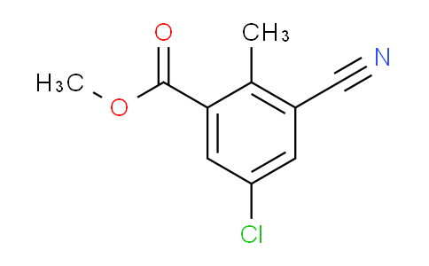 AS34128 | Methyl 5-chloro-3-cyano-2-methylbenzoate