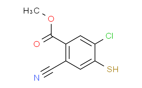 AS34141 | Methyl 5-chloro-2-cyano-4-mercaptobenzoate